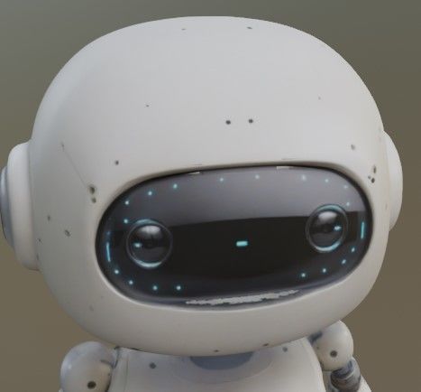 Robot 3D model_3