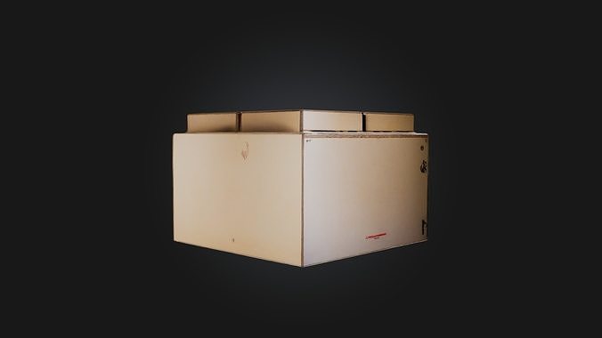 Plyometric Box Low-poly 3D model