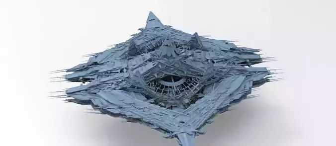 Cyberpunk magma oil rig 7 