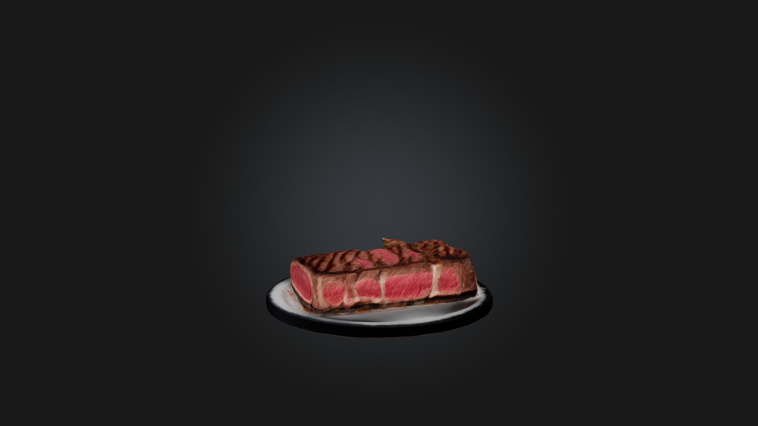 New York Strip Model Low-poly 3D model_7