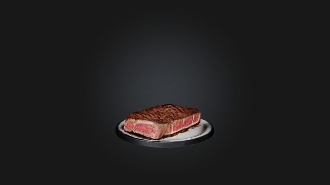 New York Strip Model Low-poly 3D model