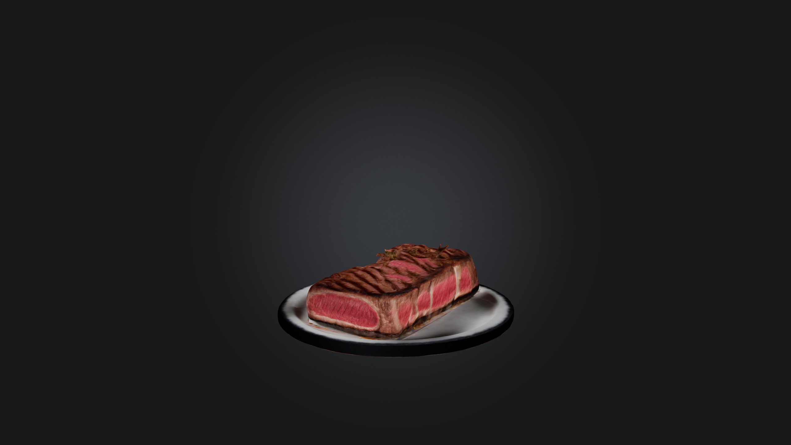 New York Strip Model Low-poly 3D model_8