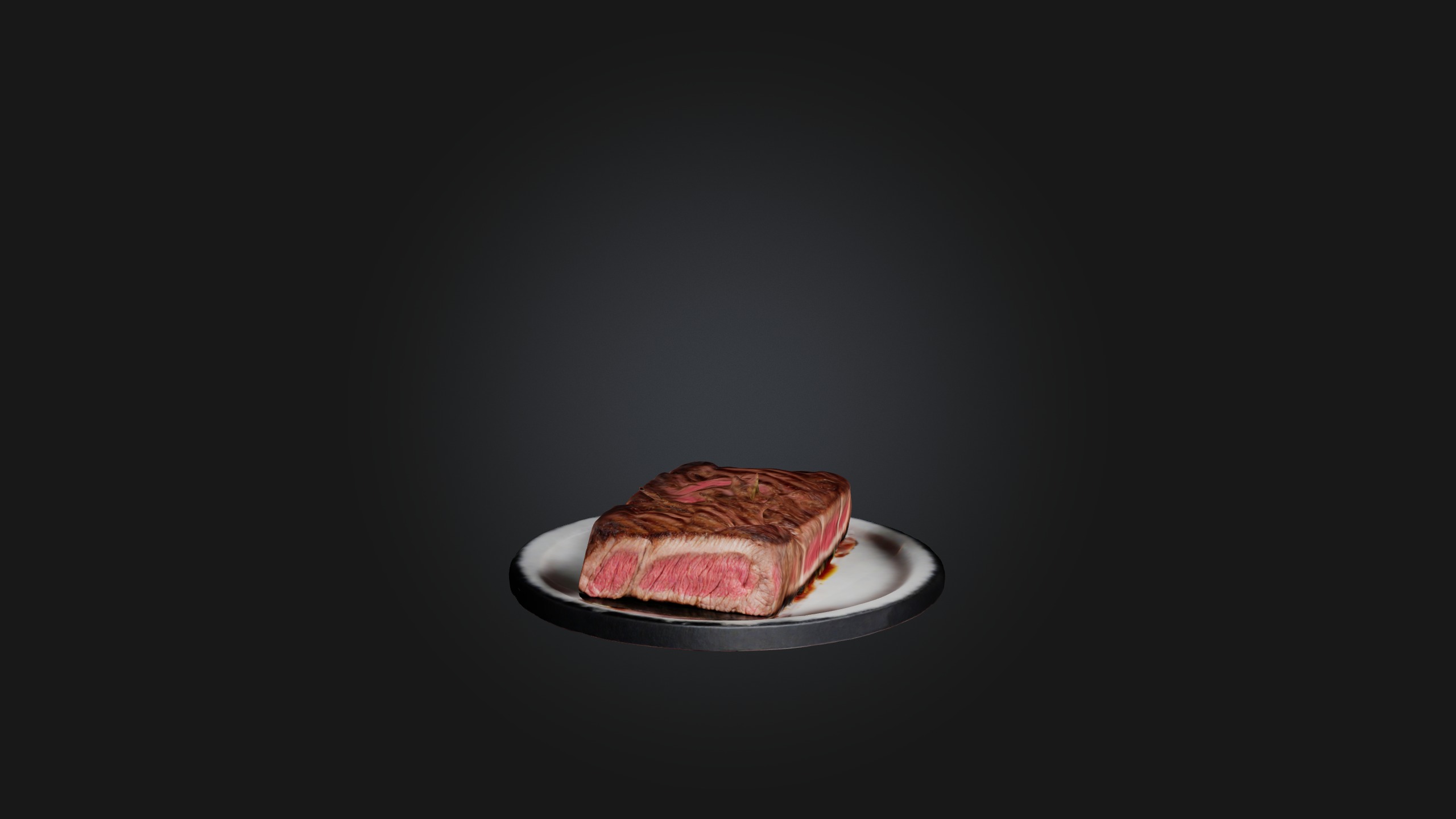 New York Strip Model Low-poly 3D model_2