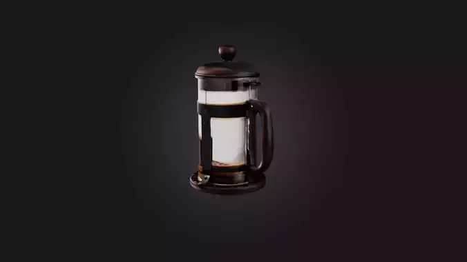 Manual coffee press