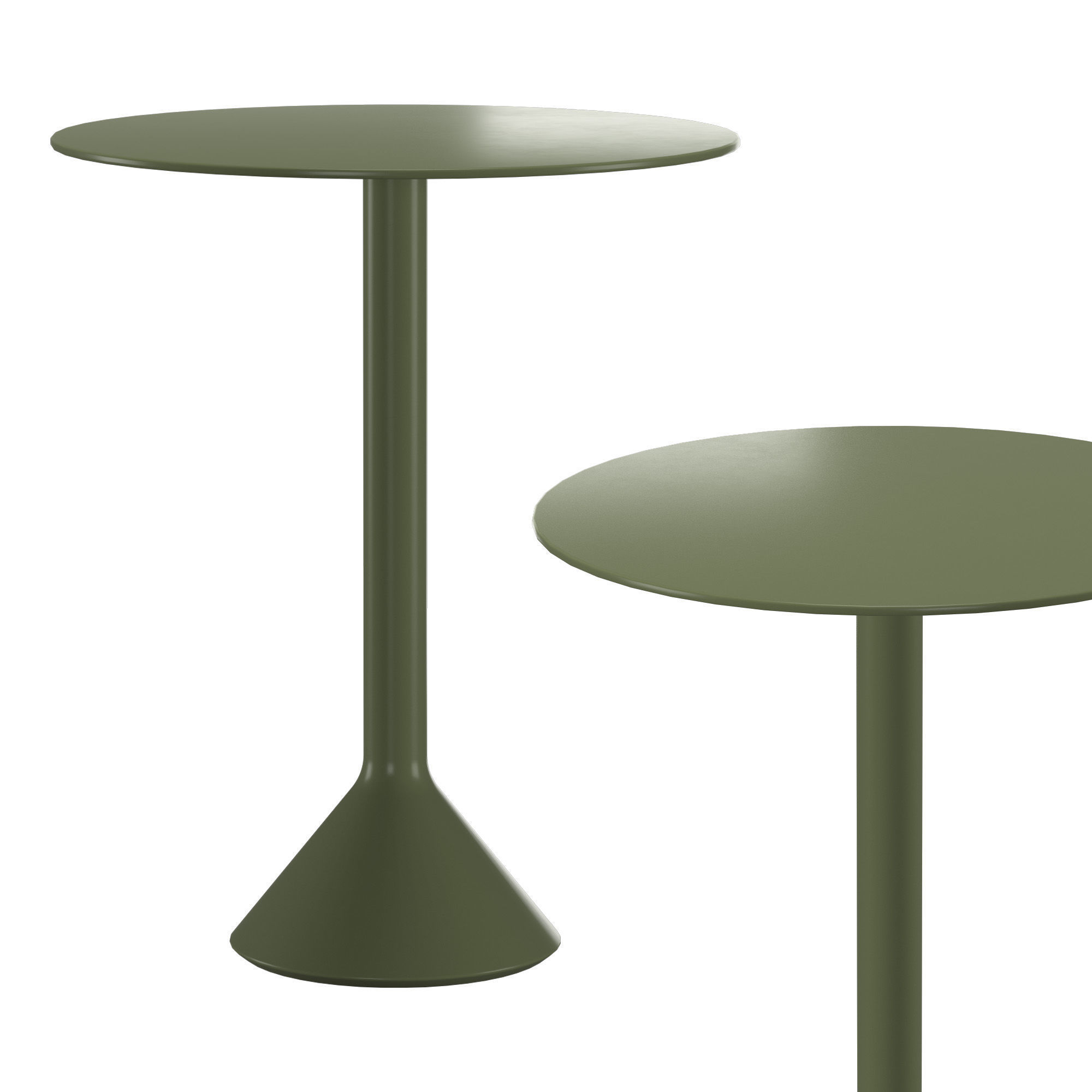 Nix Dining Chair PALISSADE CONE table 3D model_4