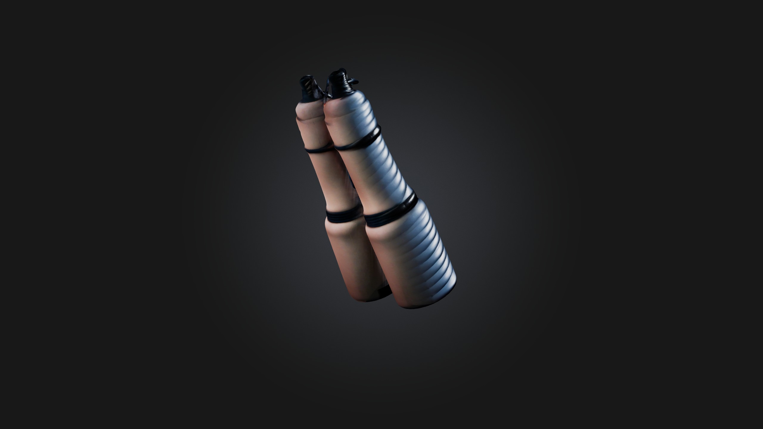 Jump Rope Low-poly 3D model_5