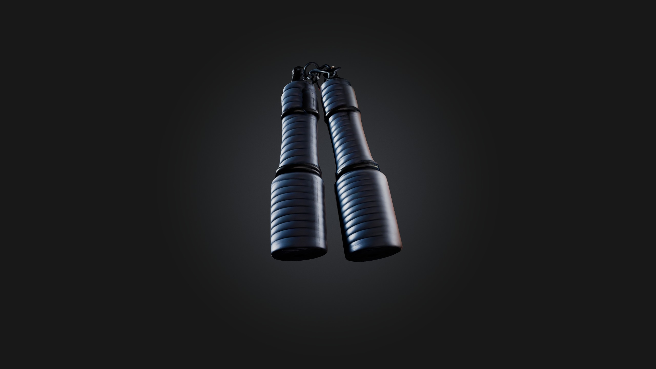 Jump Rope Low-poly 3D model_1