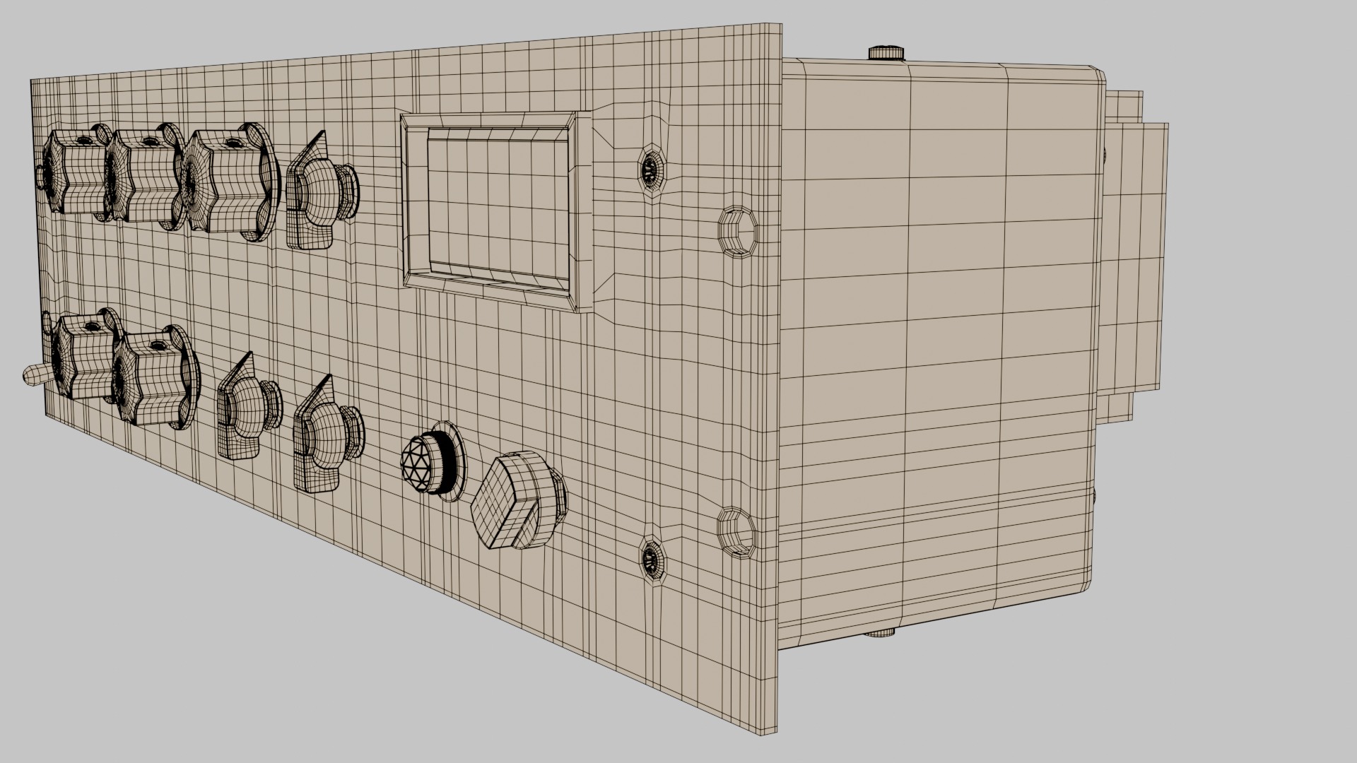 Tube-Tech CL 1B OPTO COMPRESSOR 3D model_14