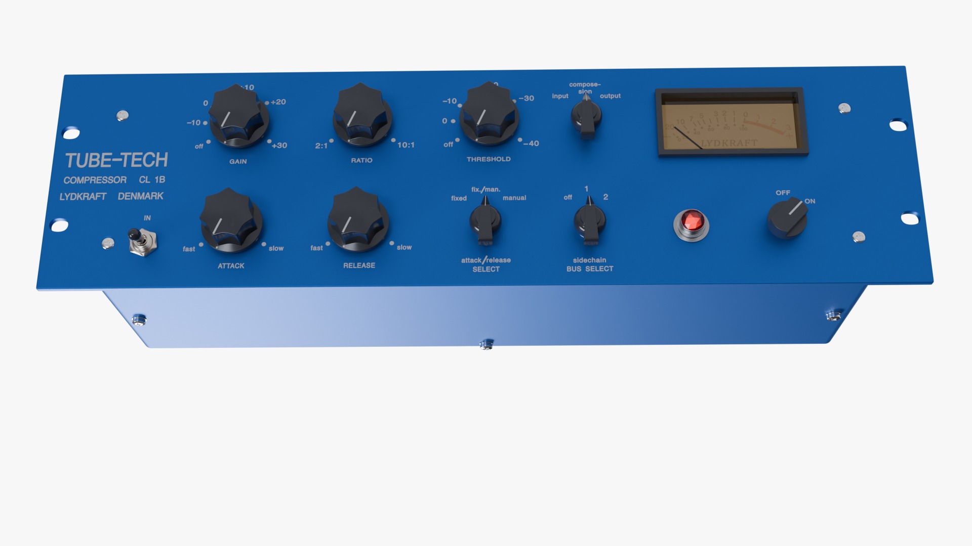 Tube-Tech CL 1B OPTO COMPRESSOR 3D model_3