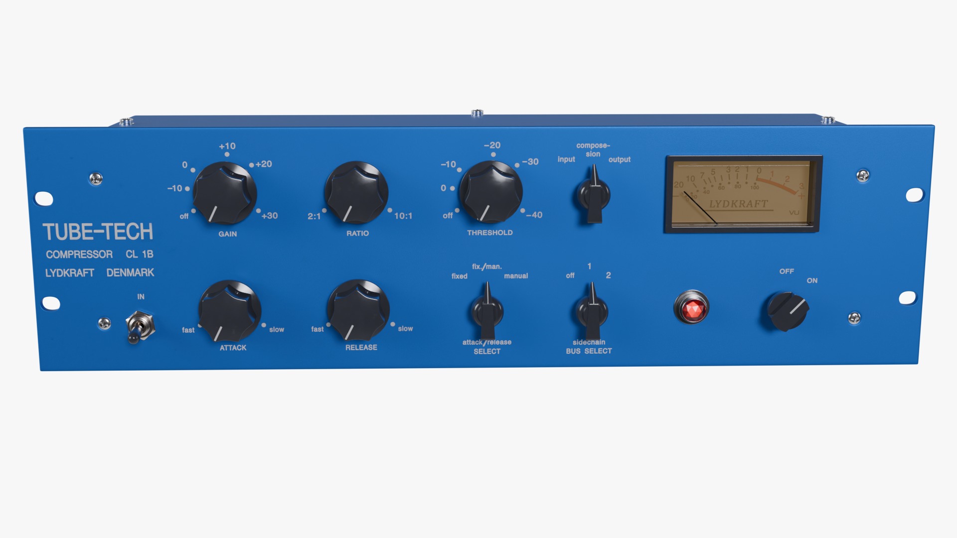 Tube-Tech CL 1B OPTO COMPRESSOR 3D model_2