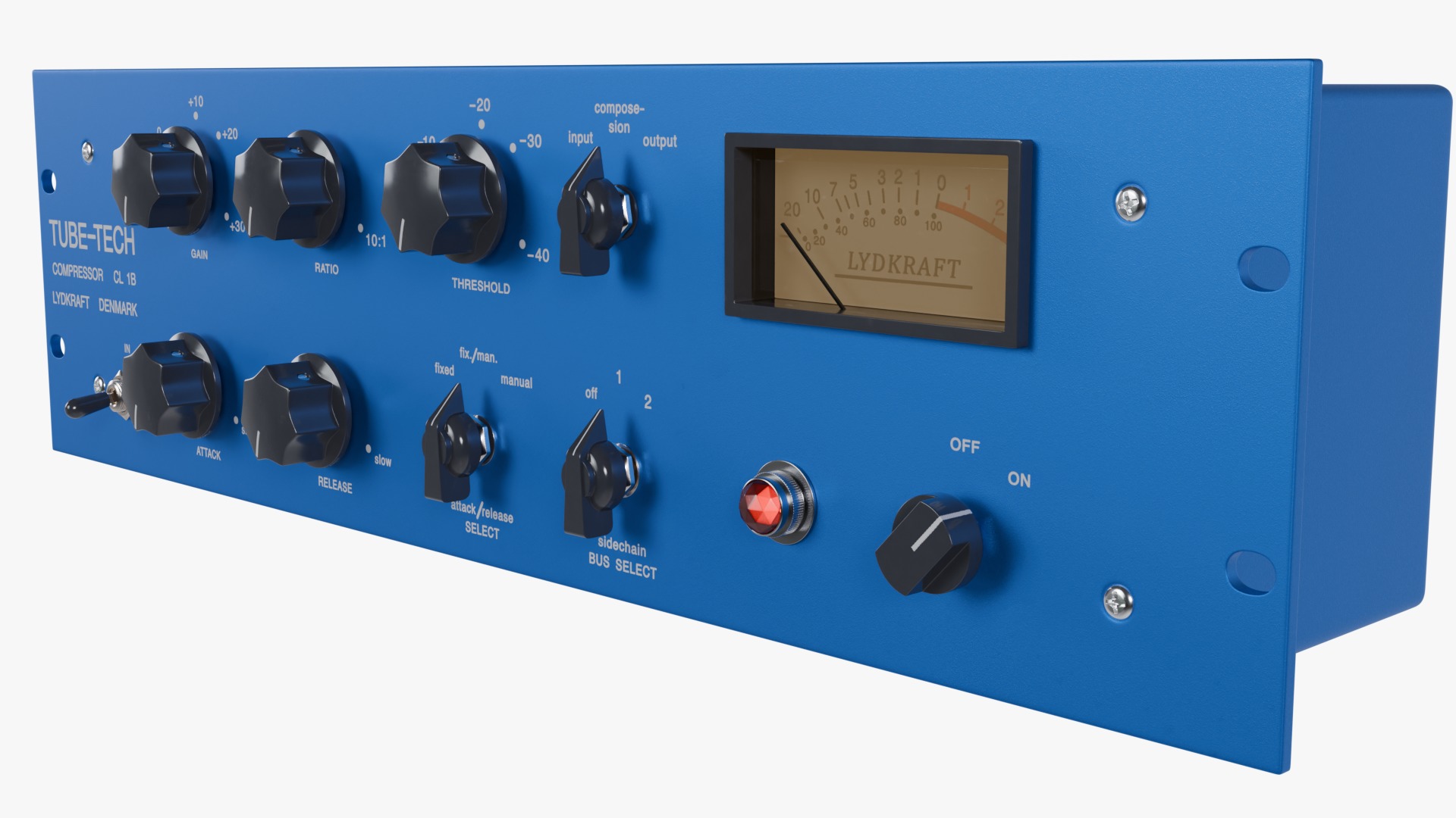 Tube-Tech CL 1B OPTO COMPRESSOR 3D model_4