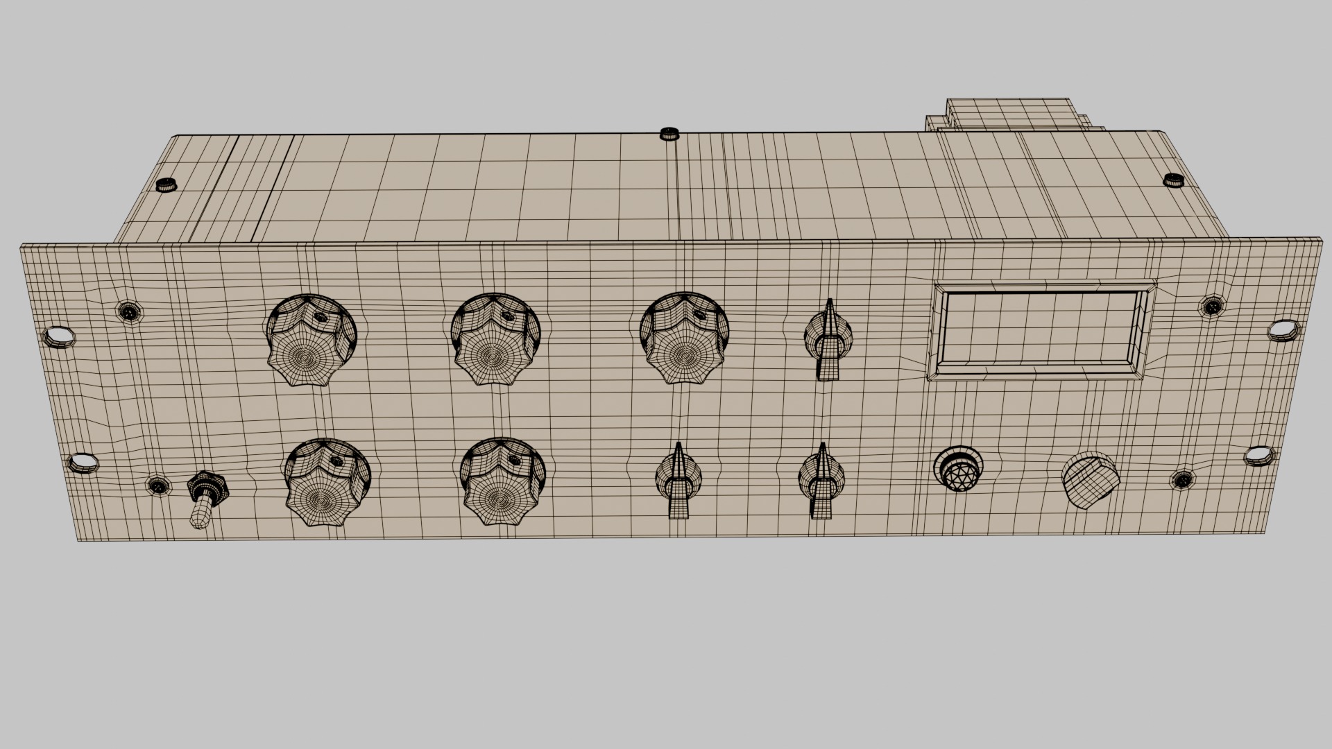 Tube-Tech CL 1B OPTO COMPRESSOR 3D model_13