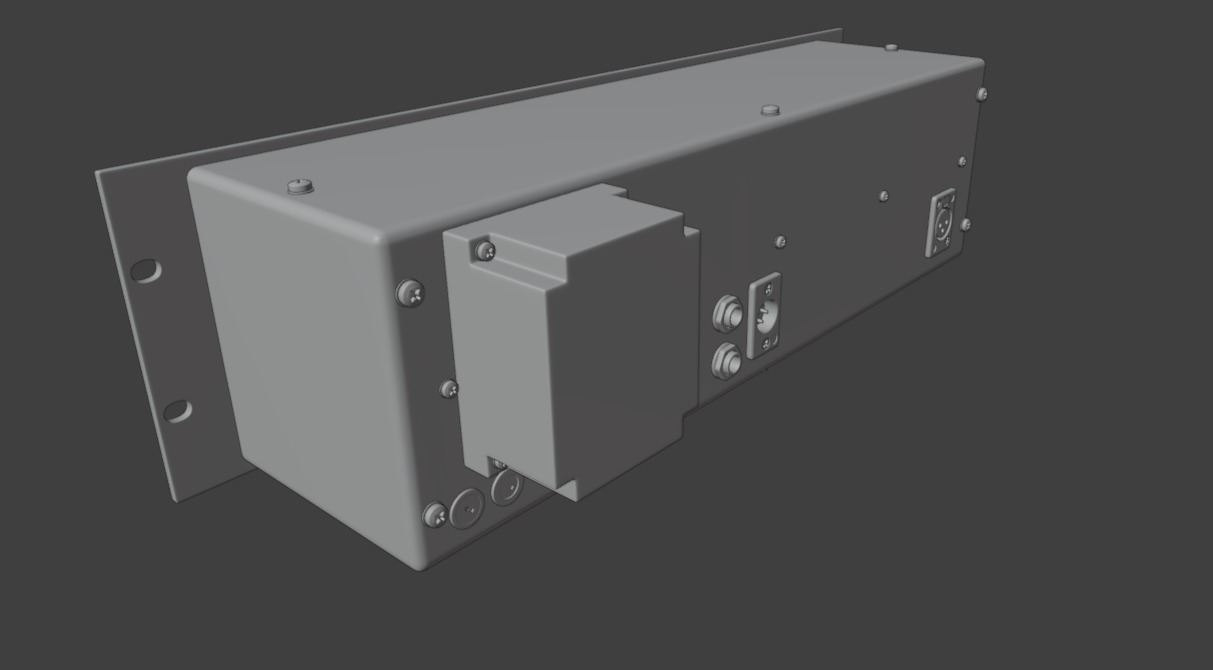 Tube-Tech CL 1B OPTO COMPRESSOR 3D model_10