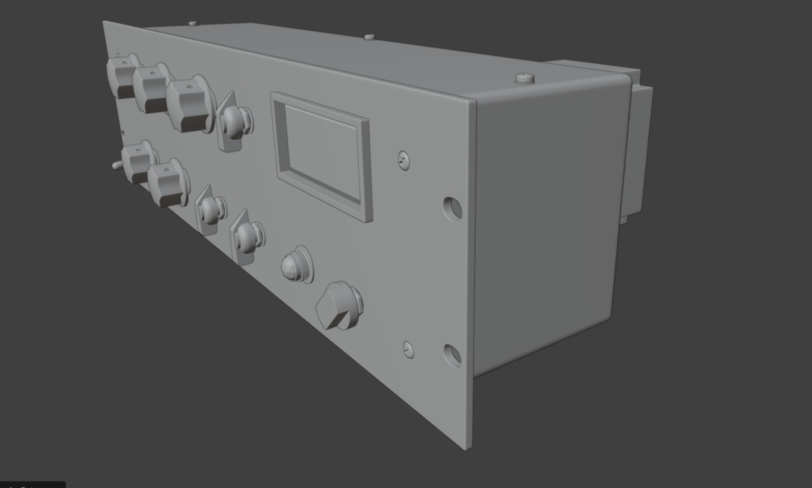 Tube-Tech CL 1B OPTO COMPRESSOR 3D model_9