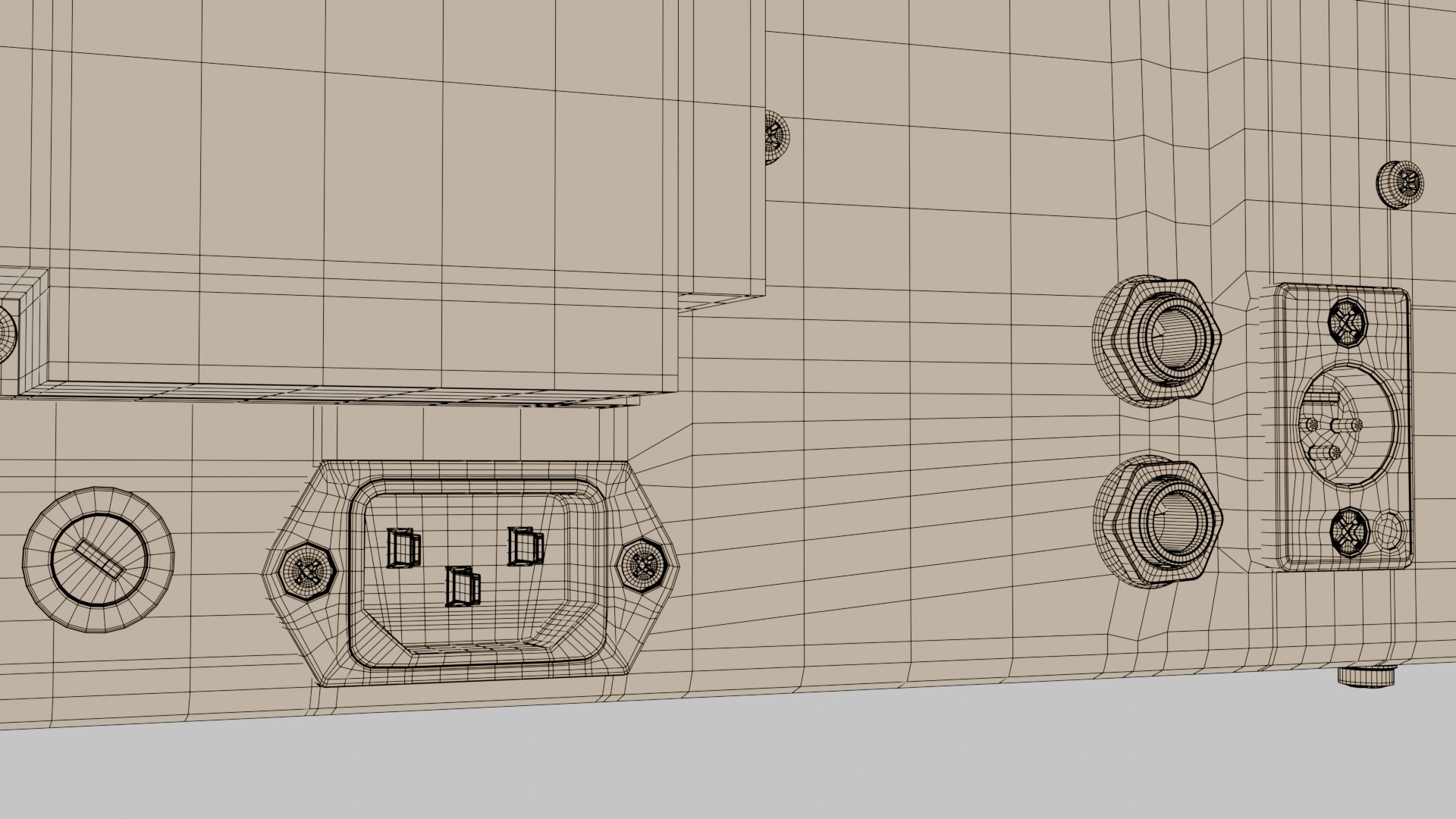 Tube-Tech CL 1B OPTO COMPRESSOR 3D model_17