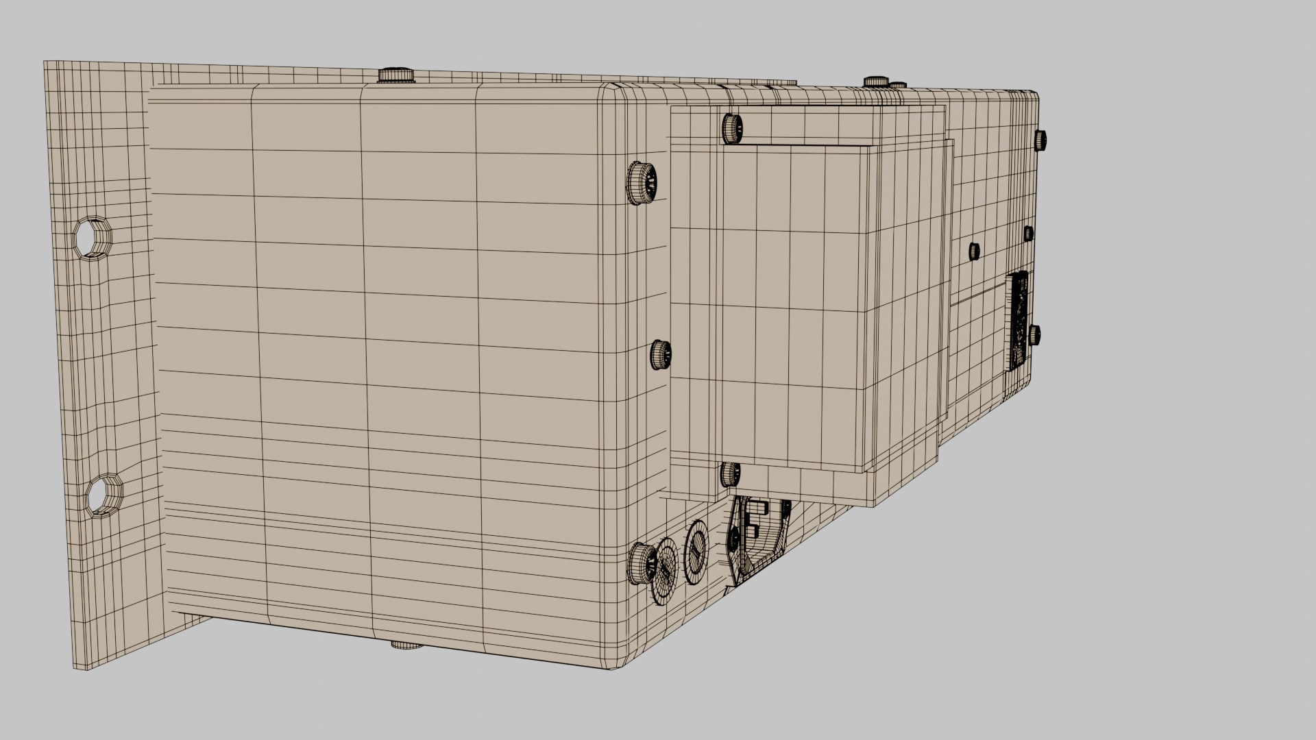 Tube-Tech CL 1B OPTO COMPRESSOR 3D model_15