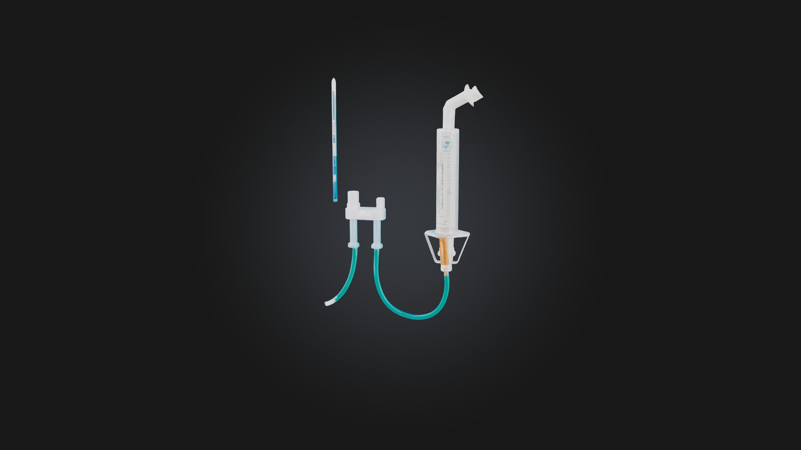 IV Catheter Low-poly 3D model_1