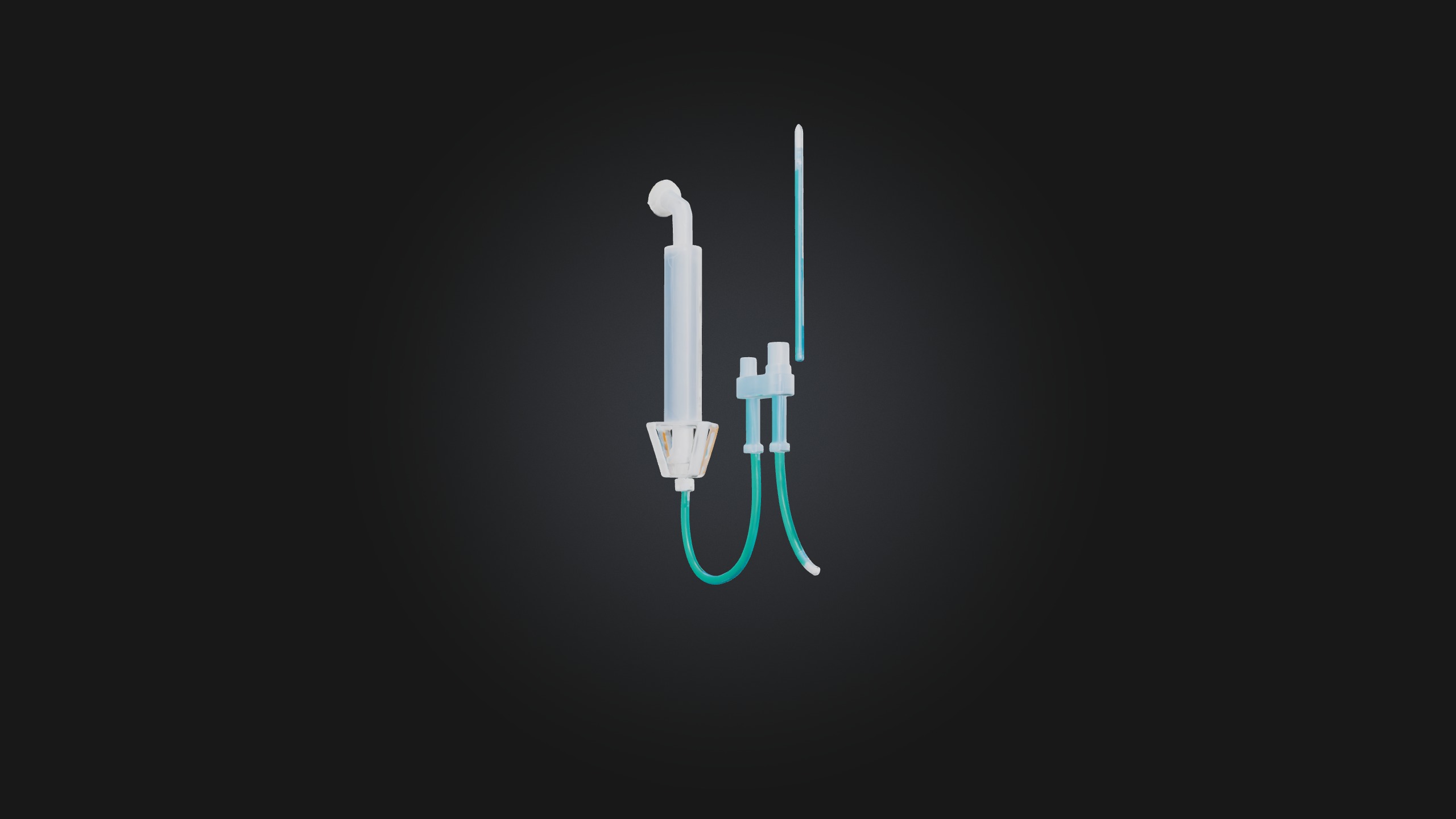 IV Catheter Low-poly 3D model_6
