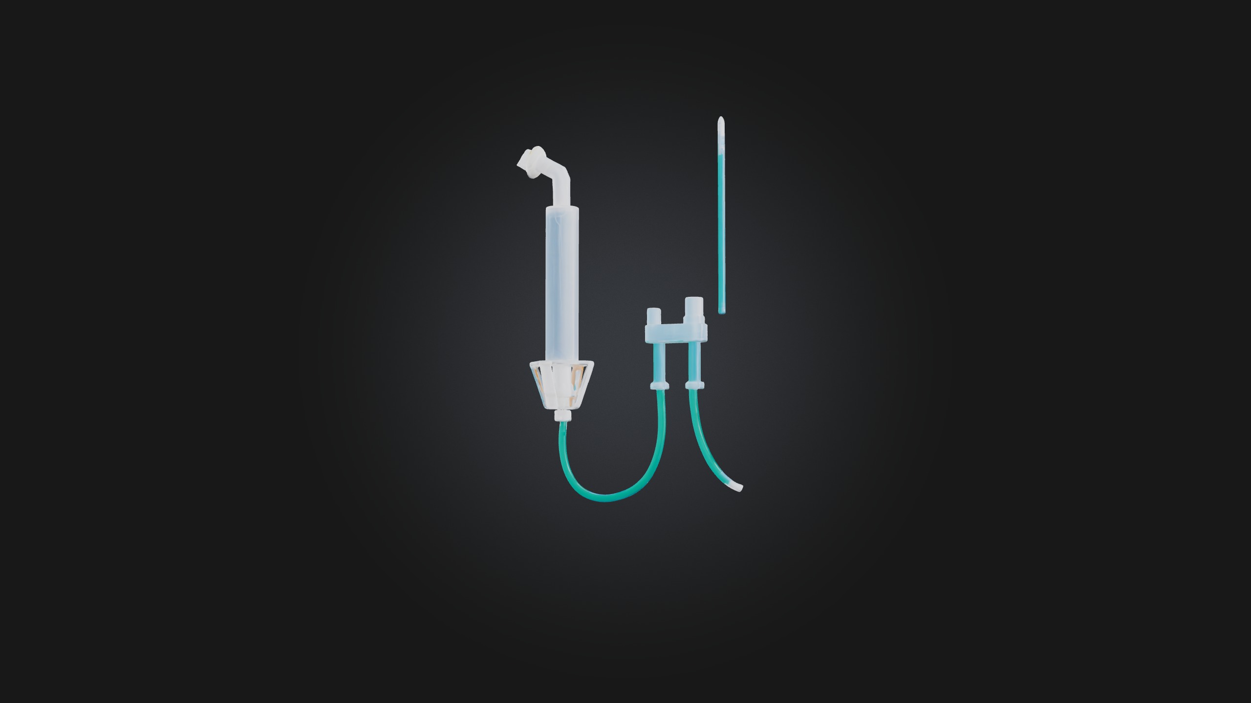 IV Catheter Low-poly 3D model_7