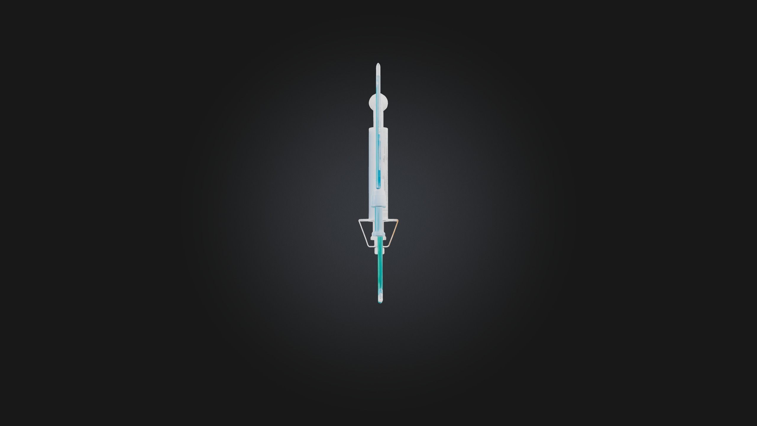 IV Catheter Low-poly 3D model_5