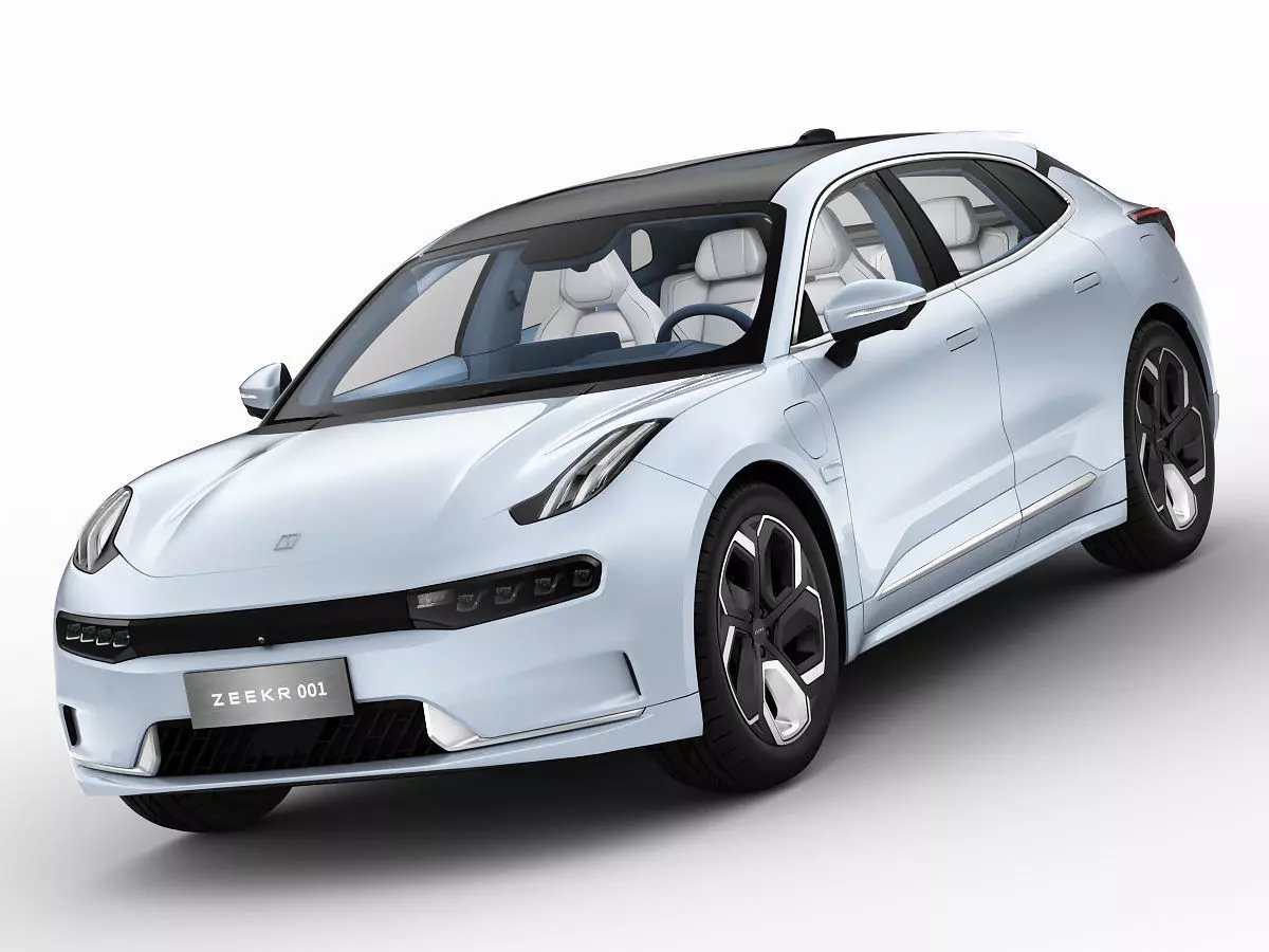 2022 ZEEKR 001 3D model