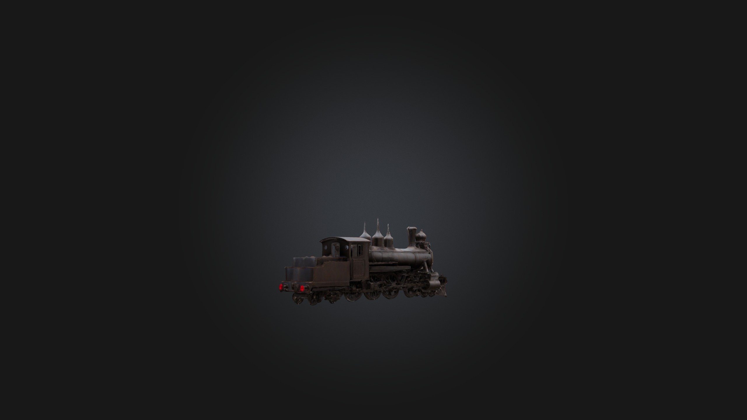 Iron Horse Low-poly 3D model_6