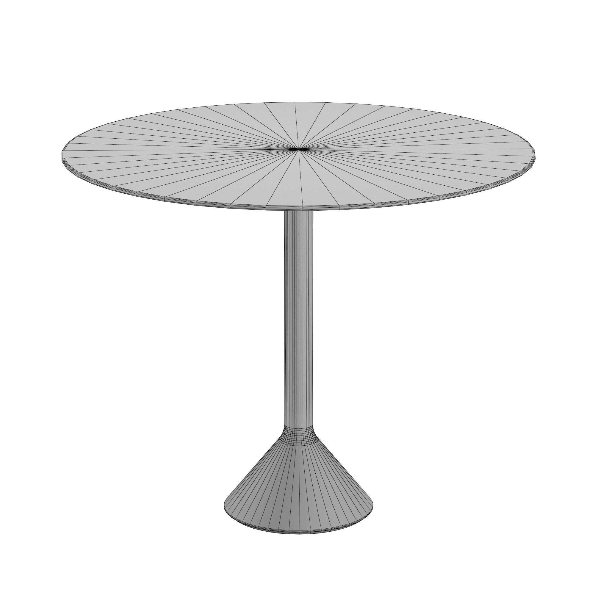 Palissade Cone Table 3D model_4