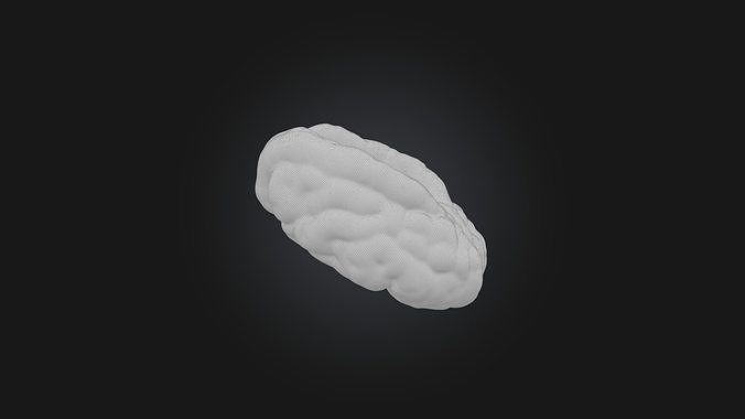 Infected Thyroid Low-poly 3D model
