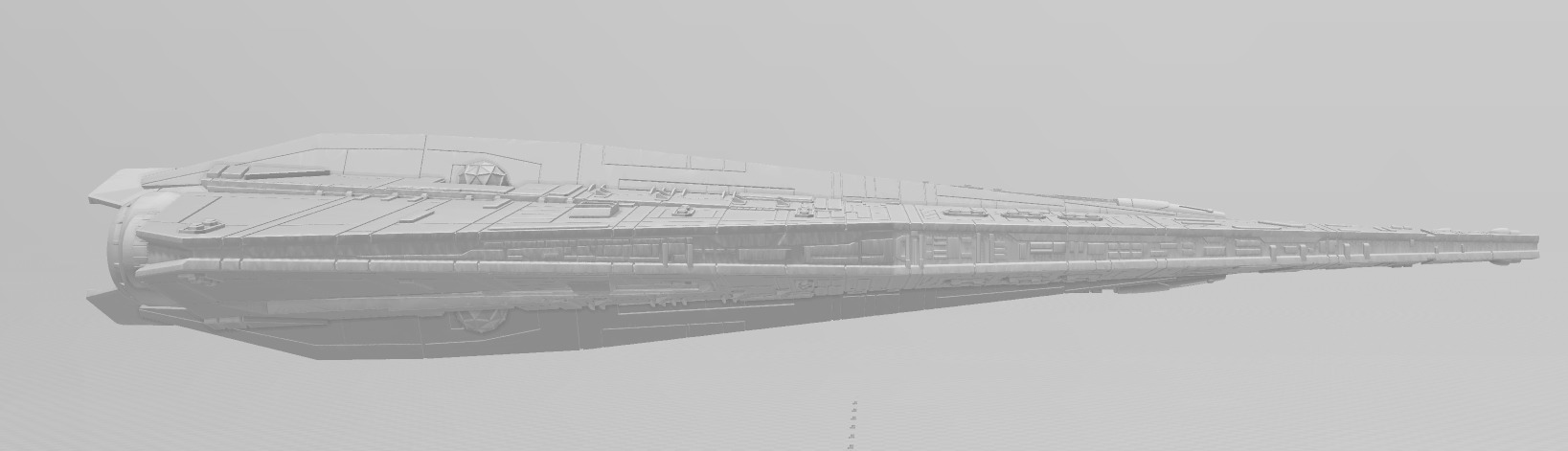 Star Wars Thrawn Class Star Destroyer Fan deign by Shoguneagle 3D print model_5