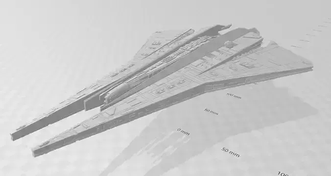 Star Wars Thrawn Class Star Destroyer Fan deign by Shoguneagle