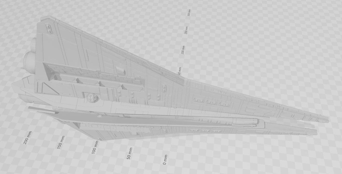 Star Wars Thrawn Class Star Destroyer Fan deign by Shoguneagle 3D print model_6