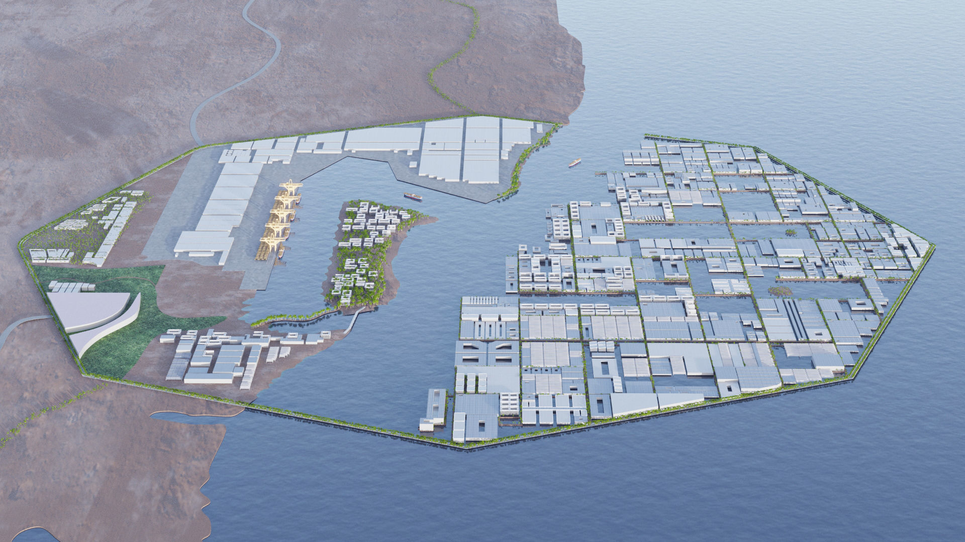 Saudi Arabia future projects 3D Model Collection_52