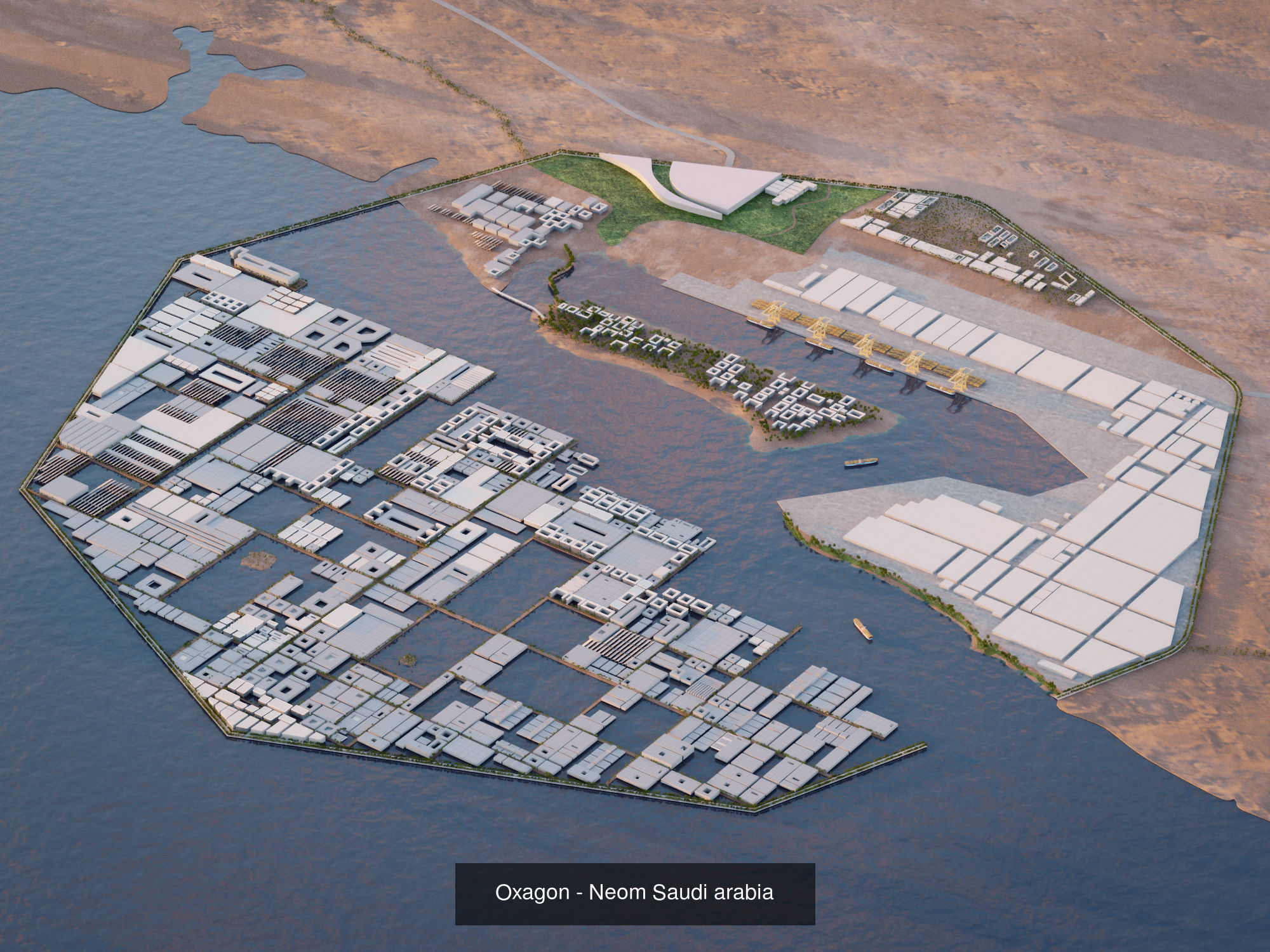 Saudi Arabia future projects 3D Model Collection_2