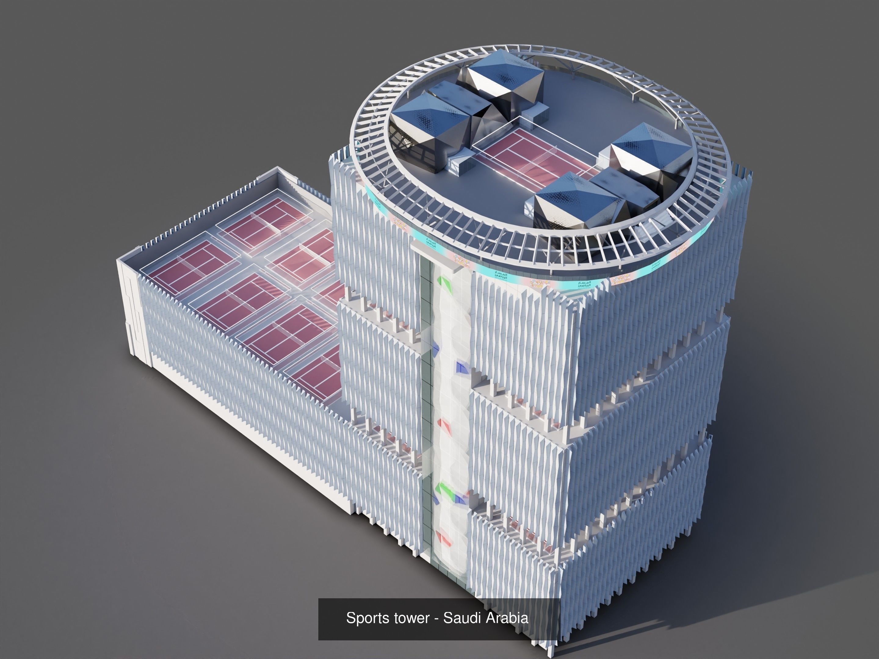 Saudi Arabia future projects 3D Model Collection_4