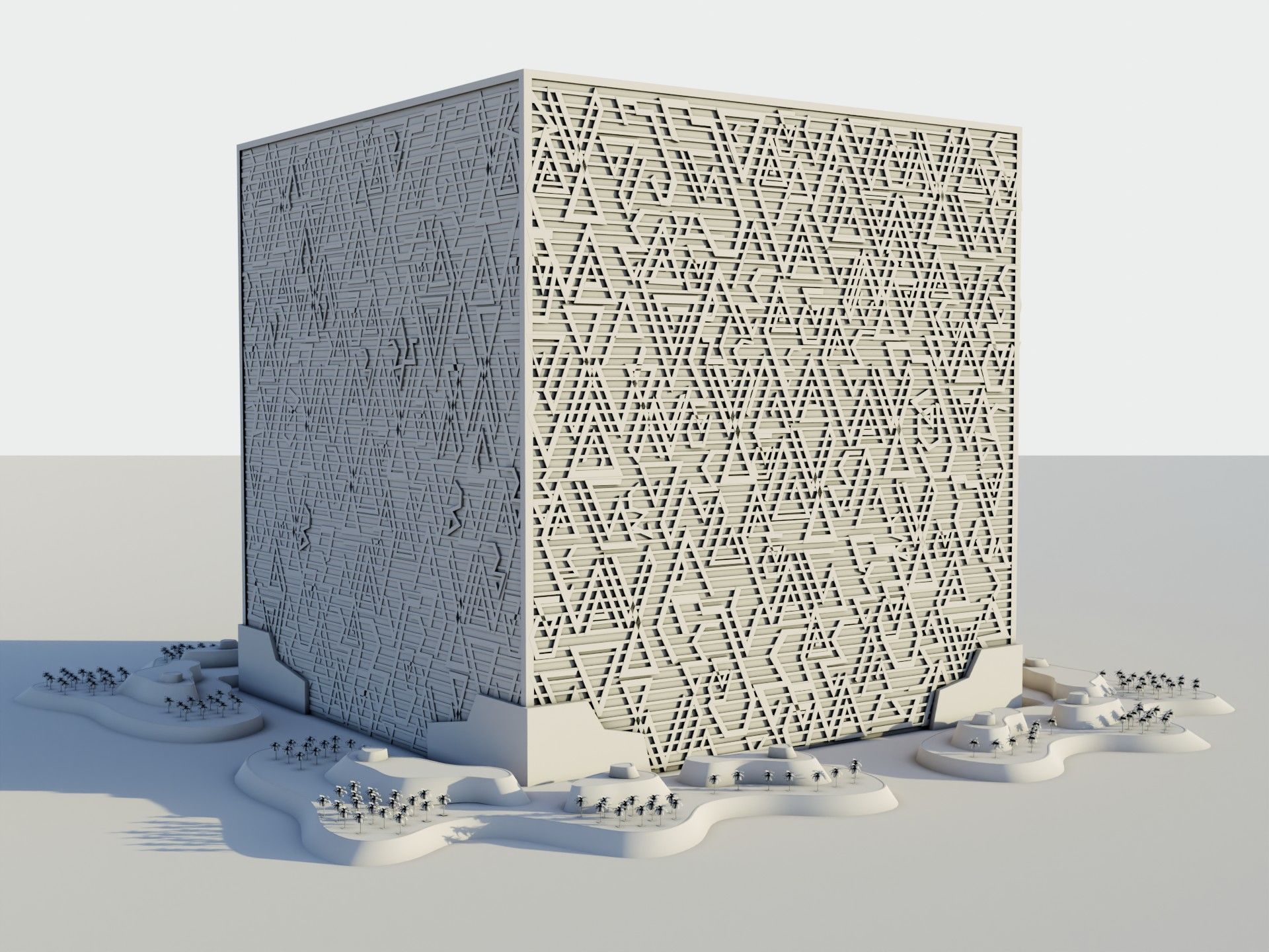 Saudi Arabia future projects 3D Model Collection_16