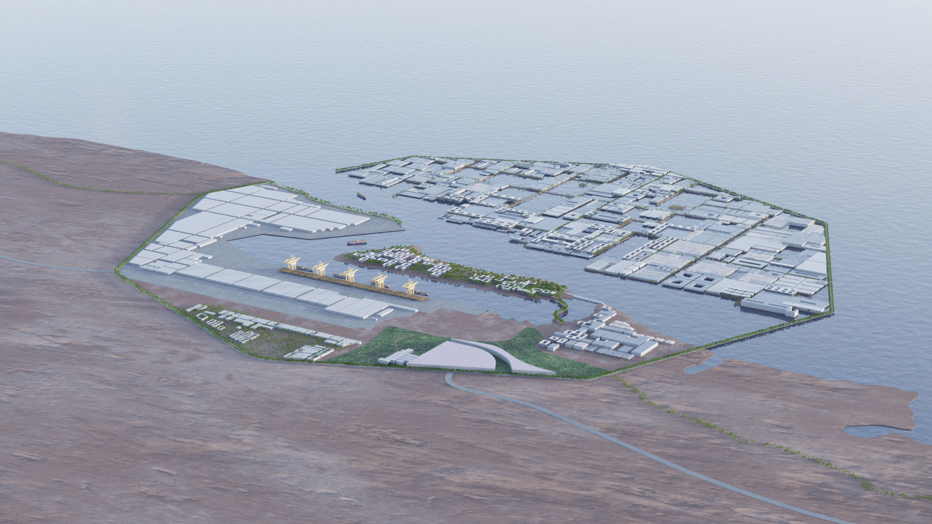 Saudi Arabia future projects 3D Model Collection_49