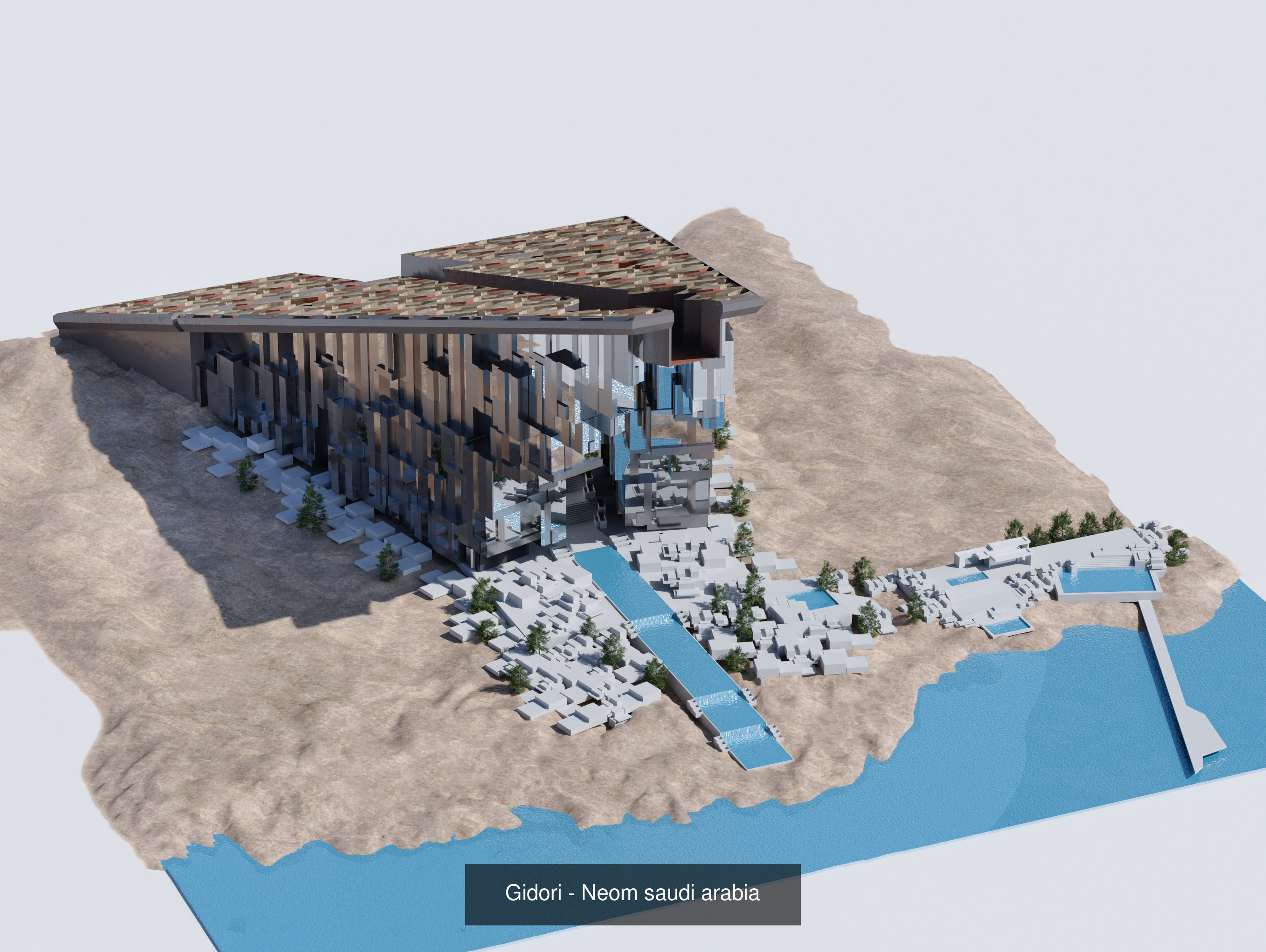 Saudi Arabia future projects 3D Model Collection_5