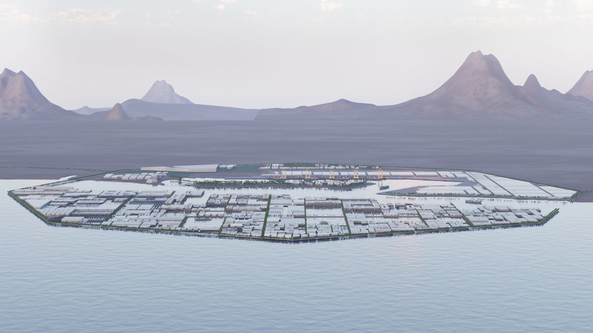 Saudi Arabia future projects 3D Model Collection_42