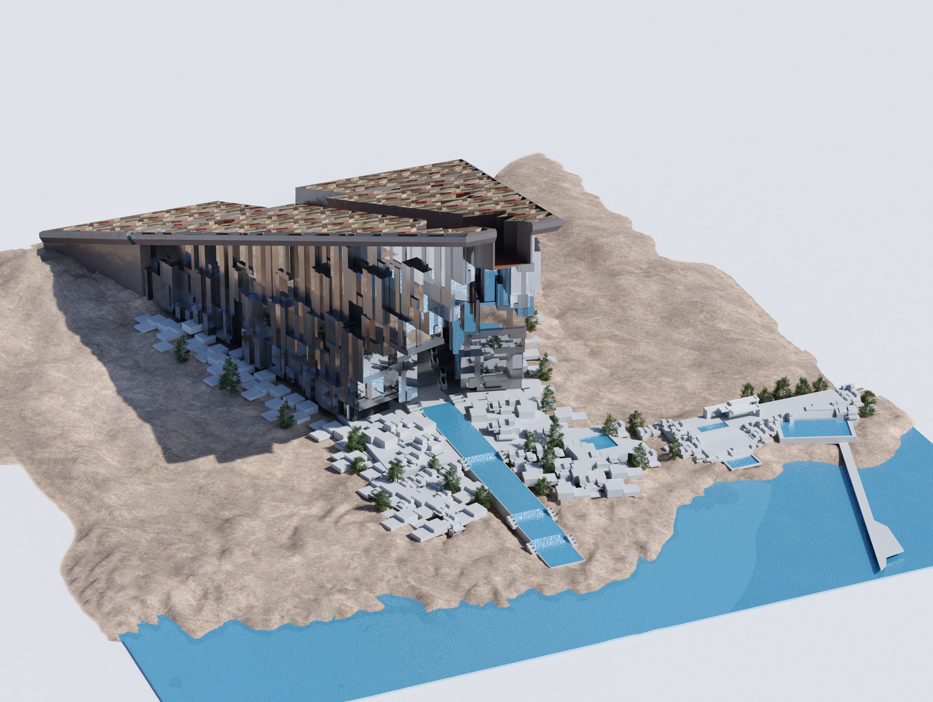 Saudi Arabia future projects 3D Model Collection_19