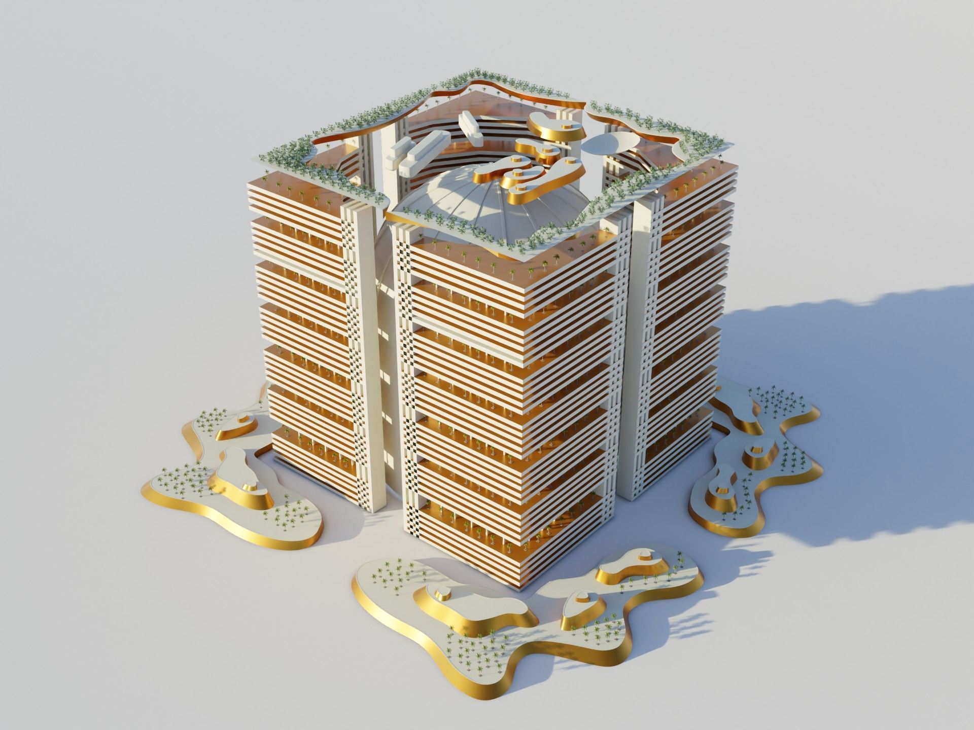 Saudi Arabia future projects 3D Model Collection_9