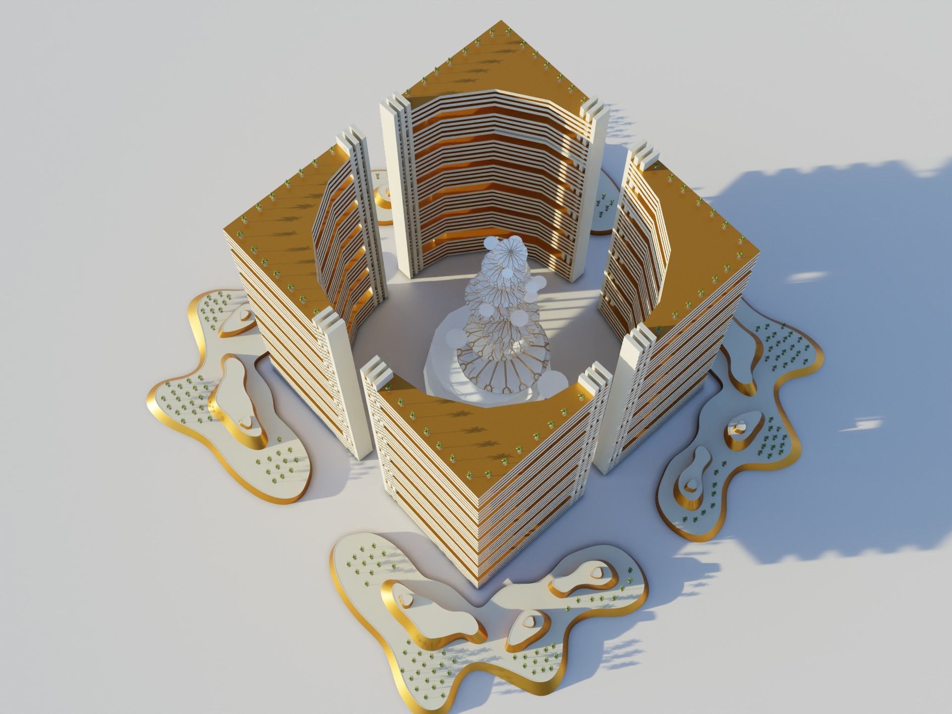 Saudi Arabia future projects 3D Model Collection_11