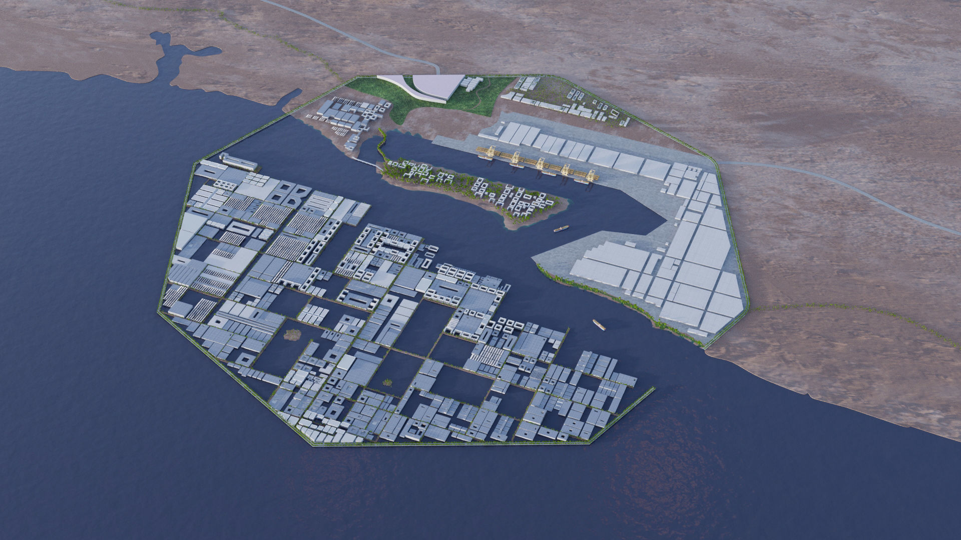 Saudi Arabia future projects 3D Model Collection_41