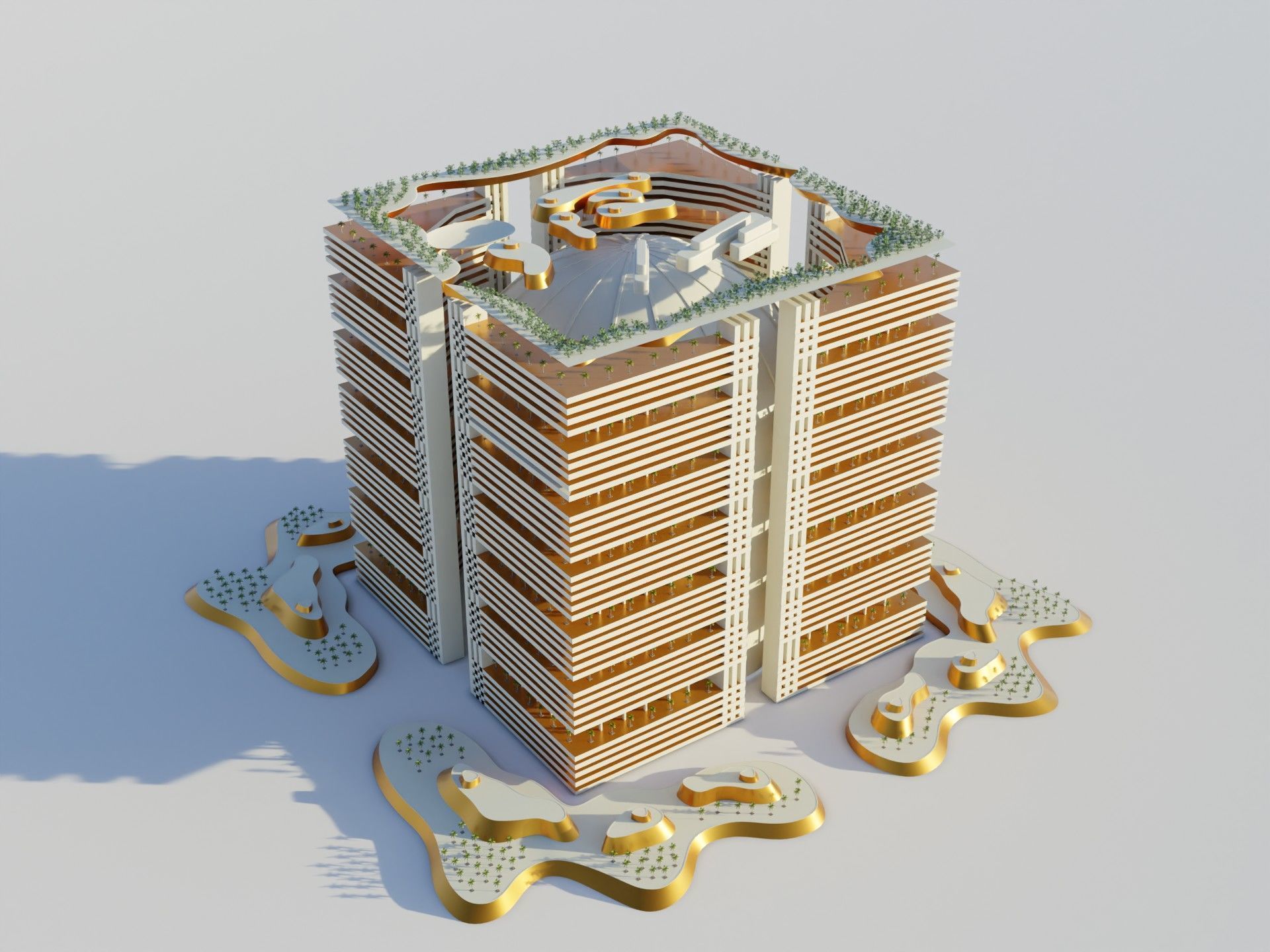 Saudi Arabia future projects 3D Model Collection_8