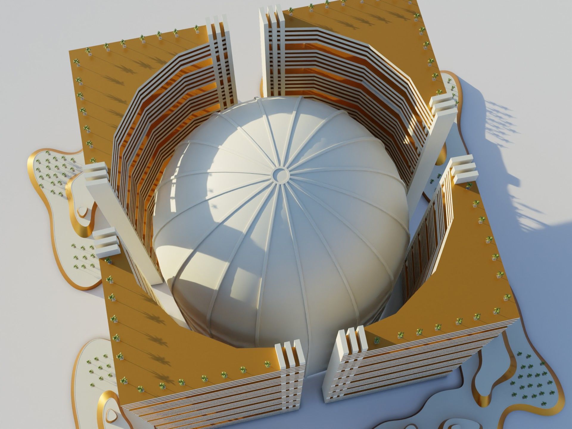 Saudi Arabia future projects 3D Model Collection_13