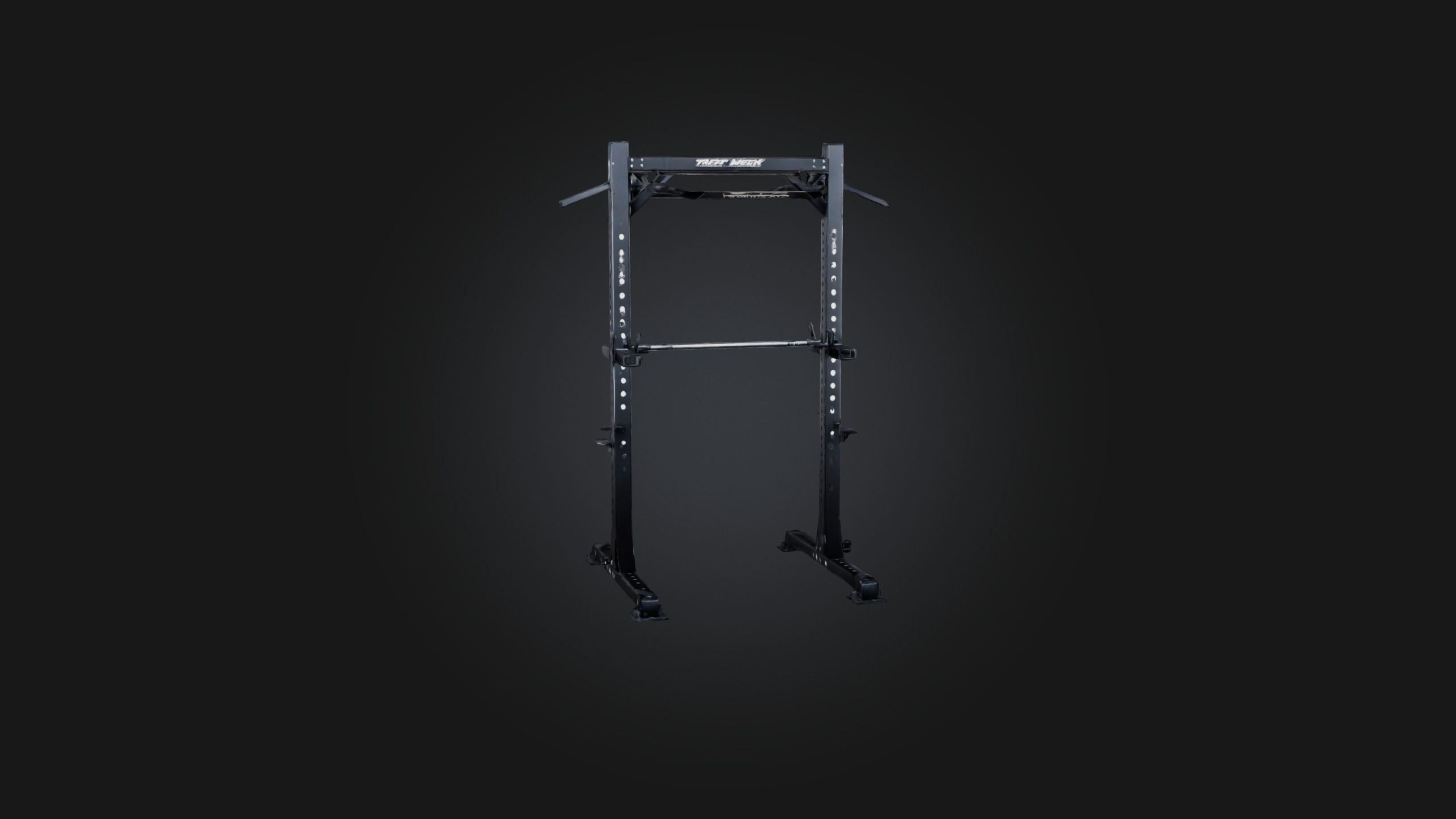 Half Rack Low-poly 3D model_3