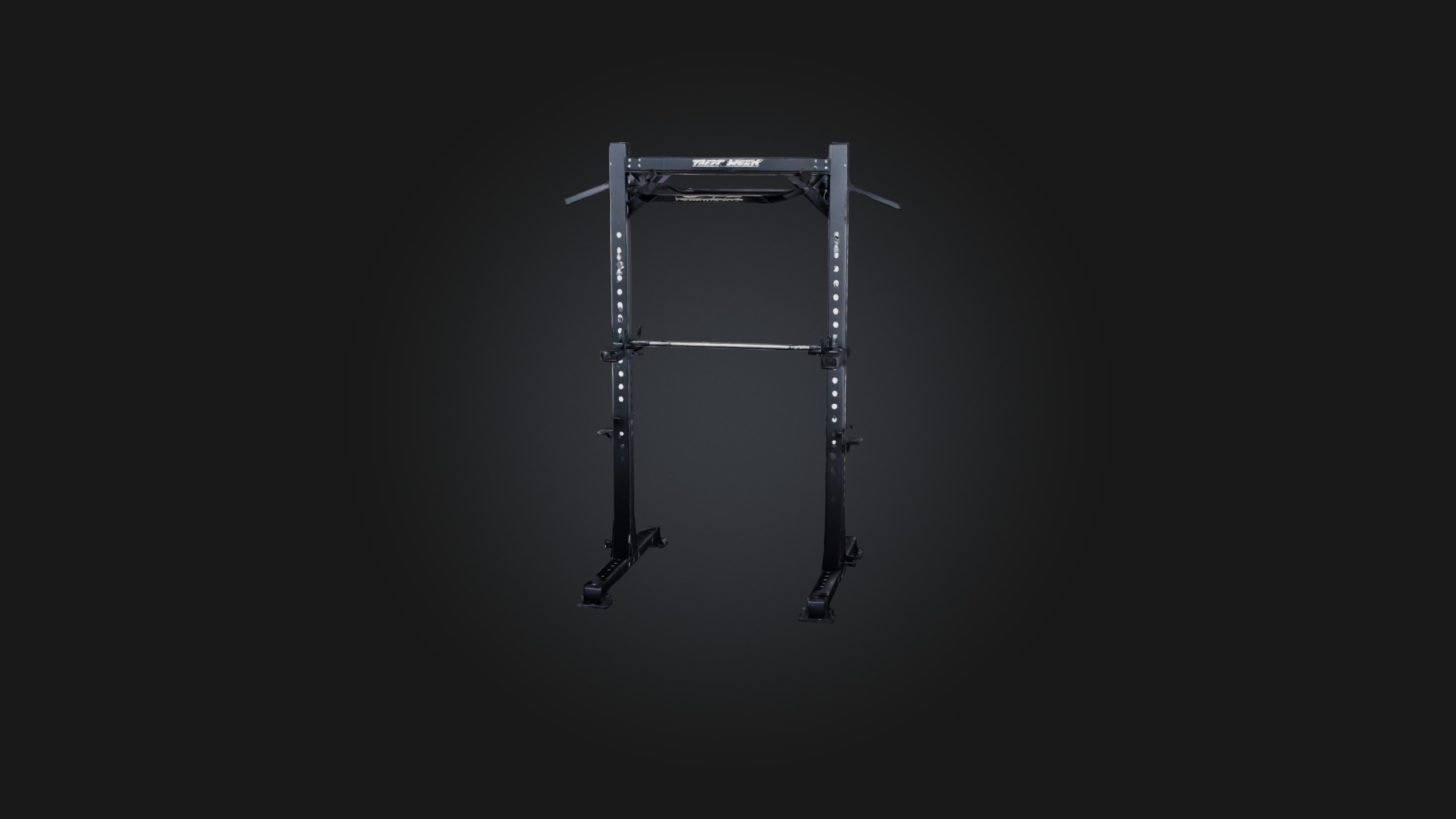 Half Rack Low-poly 3D model_1