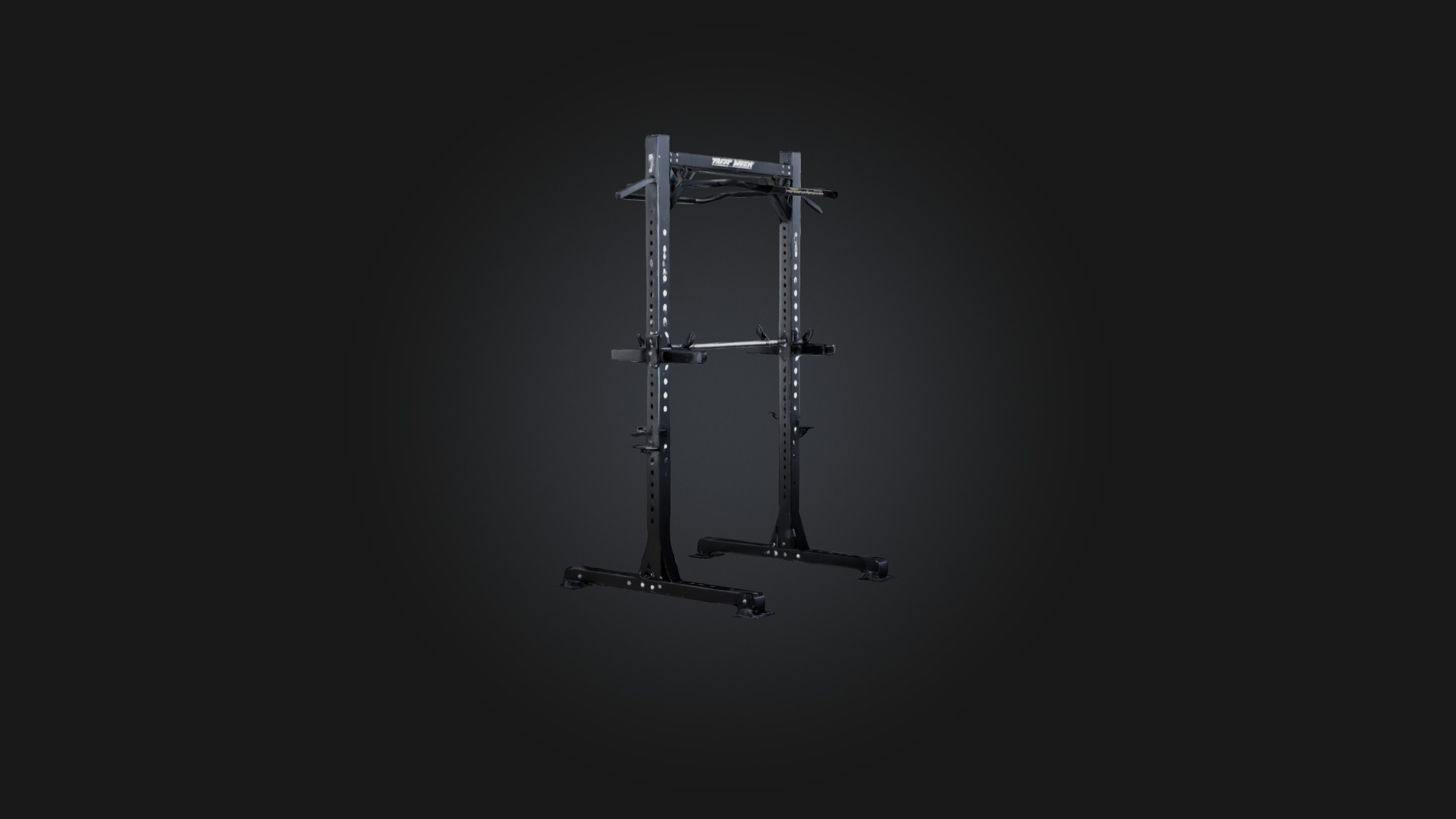 Half Rack Low-poly 3D model_4