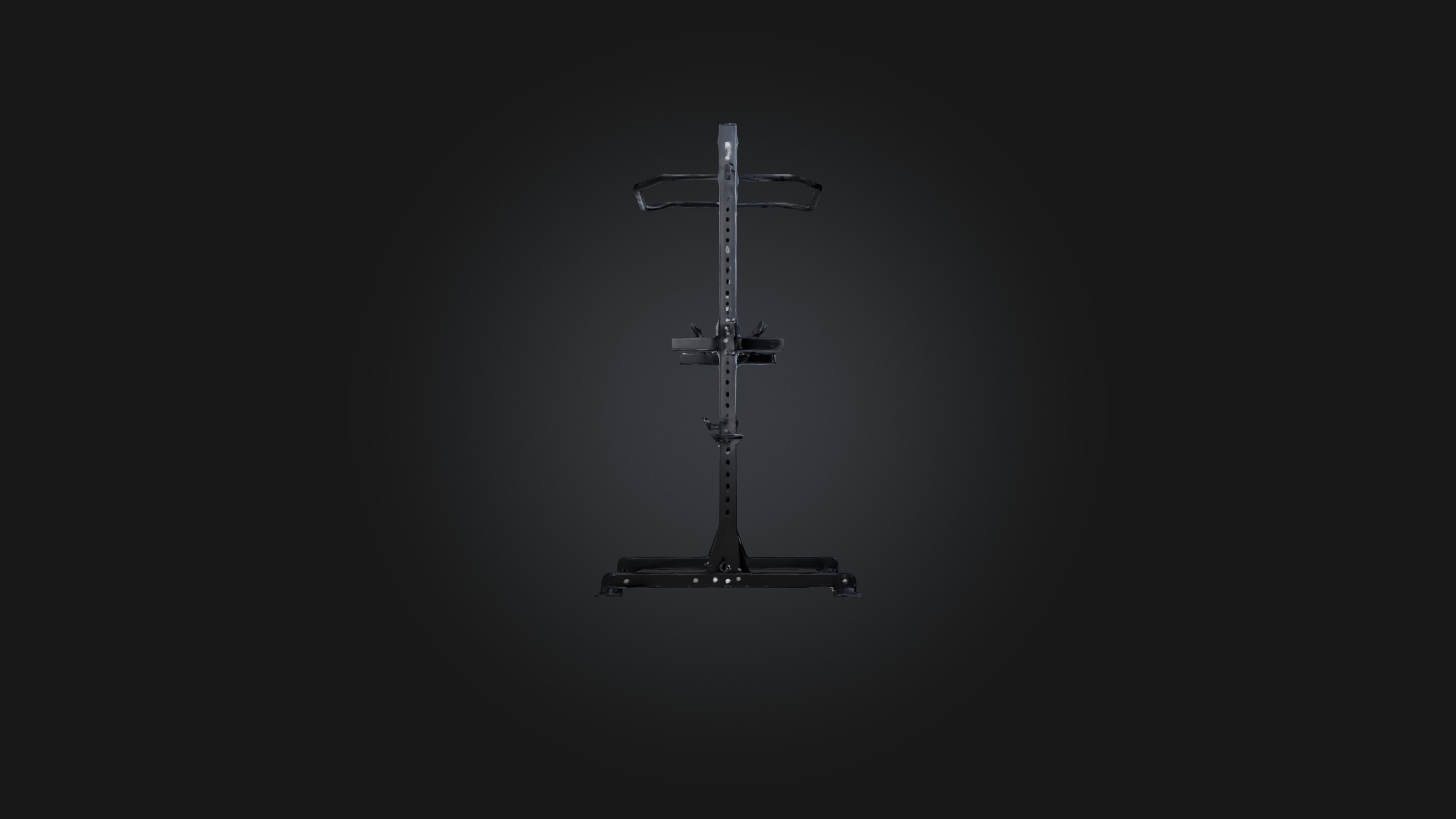 Half Rack Low-poly 3D model_5