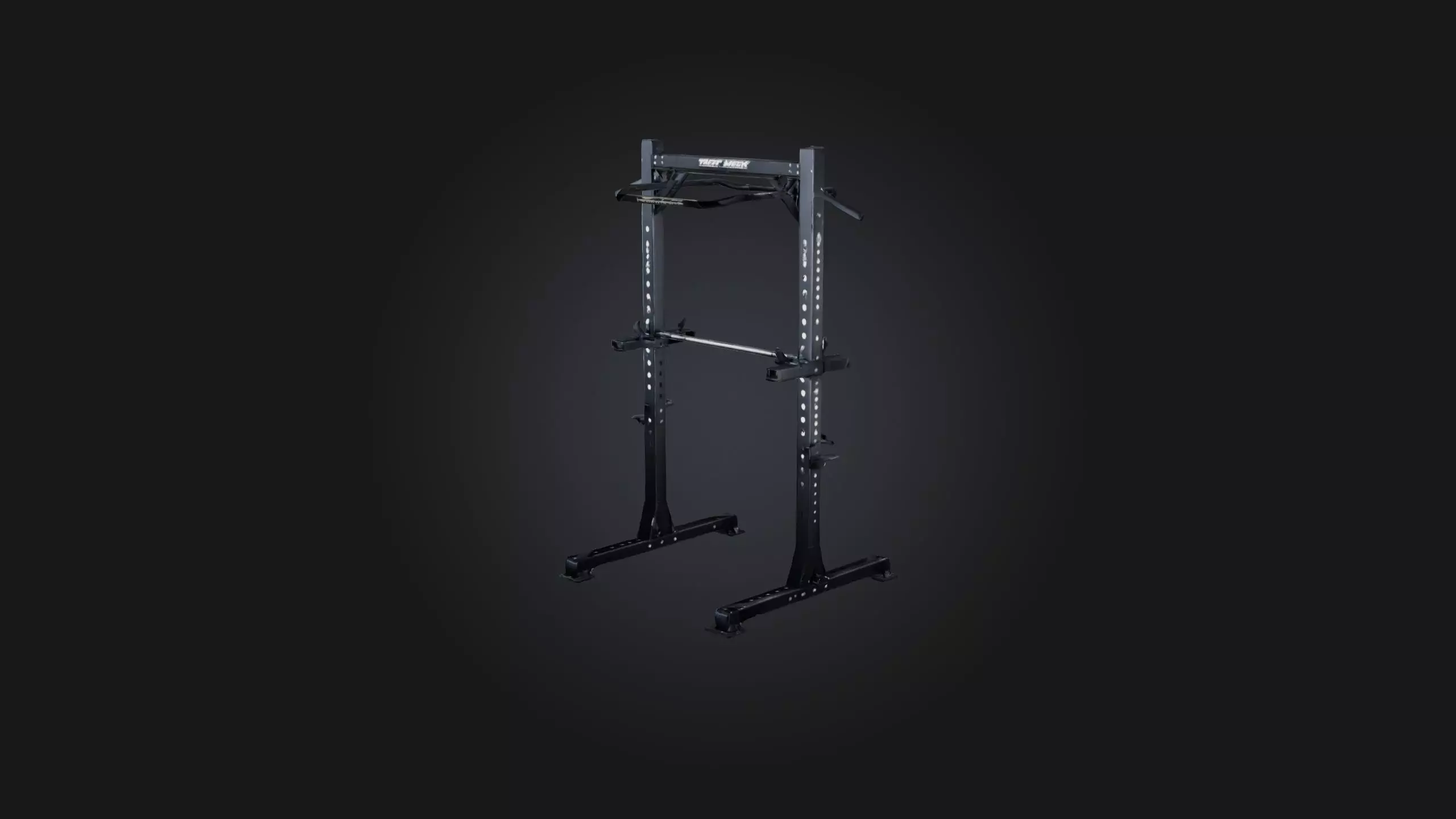 Half Rack Low-poly 3D model_0