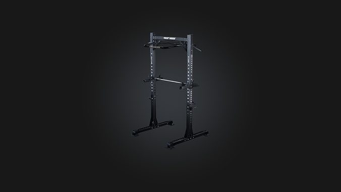 Half Rack Low-poly 3D model